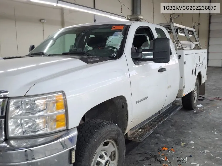 2012 Chevrolet Silverado 2500Hd Work Truck VIN: 1GB2KVCG2CZ238879 Lot: 40874572