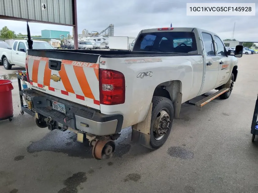 2012 Chevrolet Silverado 2500Hd Work Truck VIN: 1GC1KVCG5CF145928 Lot: 40886048