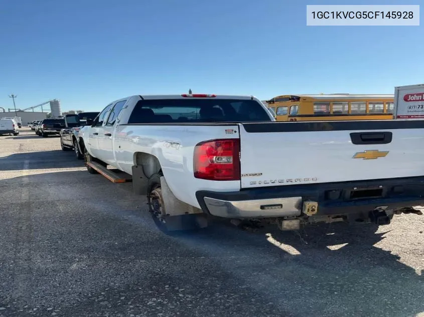 2012 Chevrolet Silverado 2500Hd Work Truck VIN: 1GC1KVCG5CF145928 Lot: 40886048