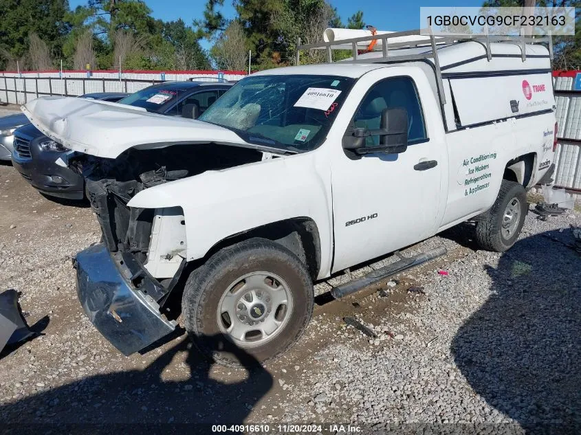 2012 Chevrolet Silverado 2500Hd Work Truck VIN: 1GB0CVCG9CF232163 Lot: 40916610