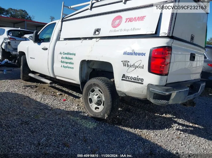 2012 Chevrolet Silverado 2500Hd Work Truck VIN: 1GB0CVCG9CF232163 Lot: 40916610