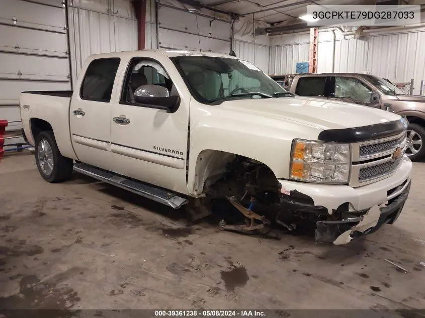 2013 Chevrolet Silverado 1500 Ltz VIN: 3GCPKTE79DG287033 Lot: 39361238