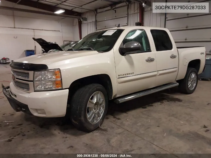 2013 Chevrolet Silverado 1500 Ltz VIN: 3GCPKTE79DG287033 Lot: 39361238