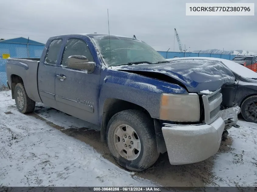 2013 Chevrolet Silverado 1500 Lt VIN: 1GCRKSE77DZ380796 Lot: 39648285