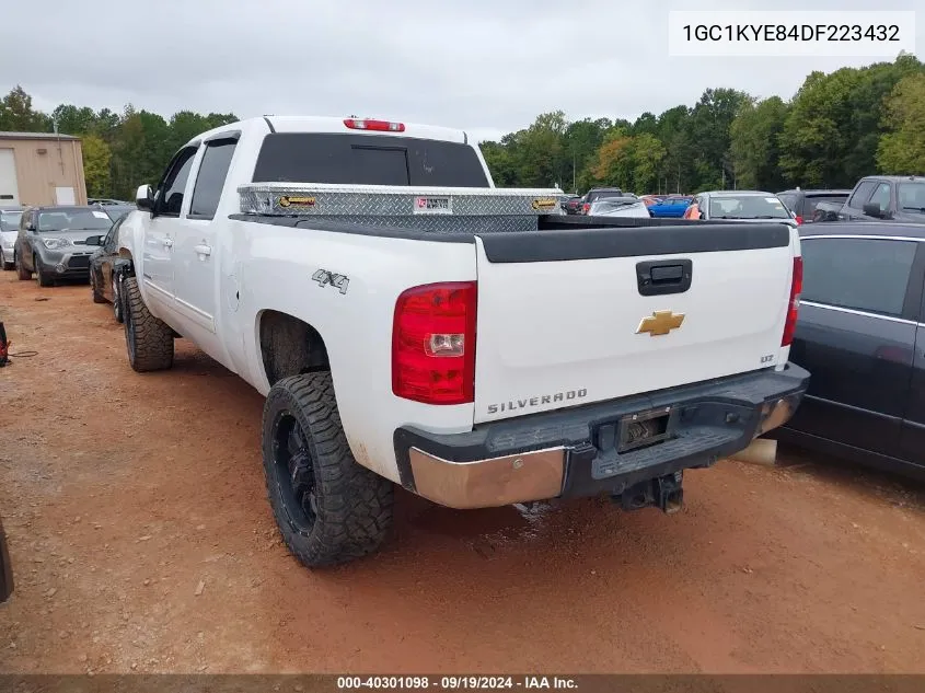 2013 Chevrolet Silverado 2500Hd Ltz VIN: 1GC1KYE84DF223432 Lot: 40301098