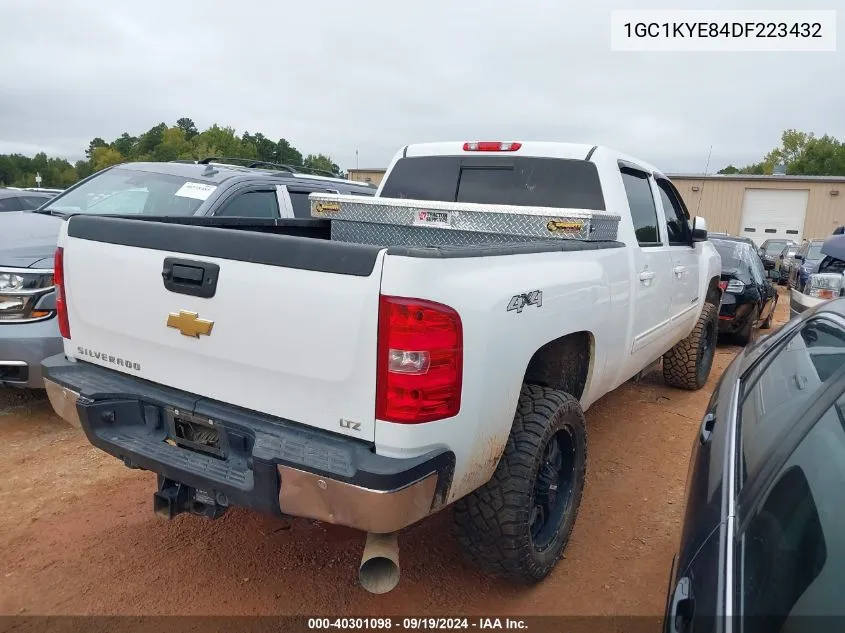 2013 Chevrolet Silverado 2500Hd Ltz VIN: 1GC1KYE84DF223432 Lot: 40301098