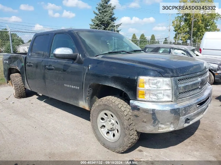 2013 Chevrolet Silverado 1500 Ls VIN: 3GCPKREA5DG345332 Lot: 40341132