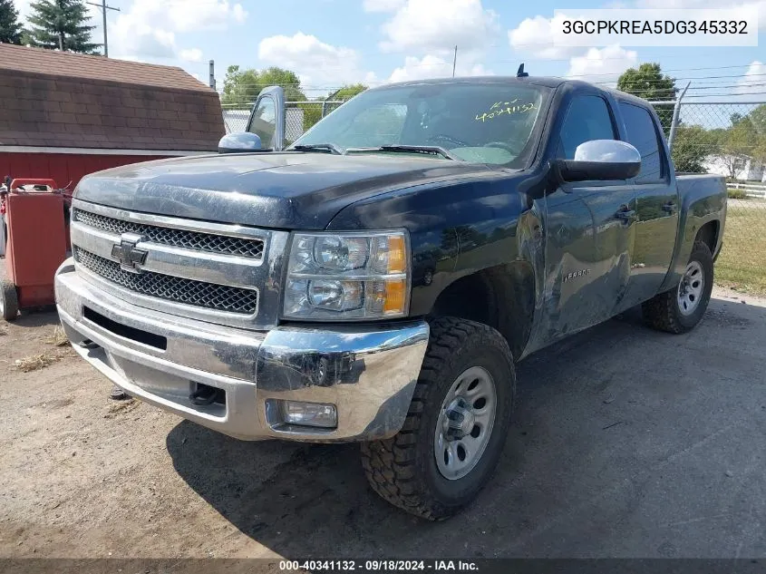 2013 Chevrolet Silverado 1500 Ls VIN: 3GCPKREA5DG345332 Lot: 40341132