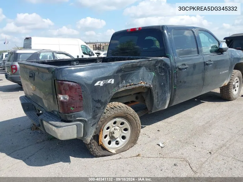 2013 Chevrolet Silverado 1500 Ls VIN: 3GCPKREA5DG345332 Lot: 40341132