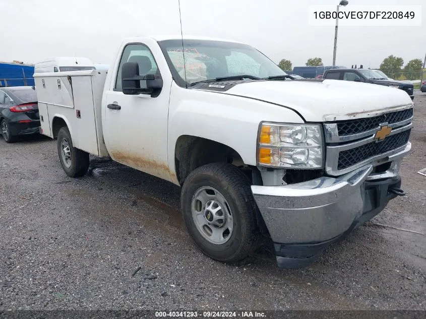 2013 Chevrolet Silverado 2500Hd C2500 Heavy Duty VIN: 1GB0CVEG7DF220849 Lot: 40341293