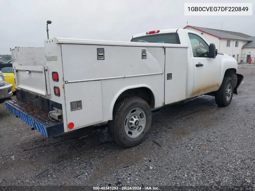 2013 Chevrolet Silverado 2500Hd C2500 Heavy Duty VIN: 1GB0CVEG7DF220849 Lot: 40341293