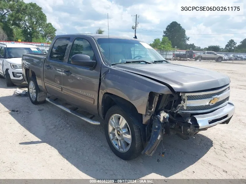 2013 Chevrolet Silverado 1500 Lt VIN: 3GCPCSE06DG261175 Lot: 40352389