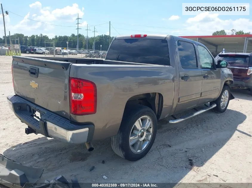 2013 Chevrolet Silverado 1500 Lt VIN: 3GCPCSE06DG261175 Lot: 40352389