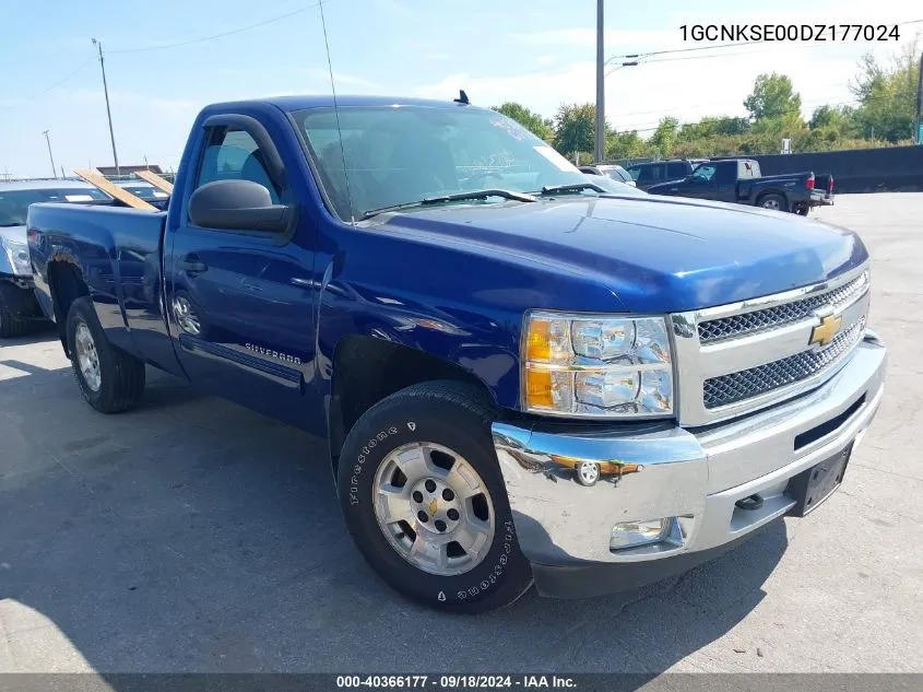 2013 Chevrolet Silverado 1500 Lt VIN: 1GCNKSE00DZ177024 Lot: 40366177