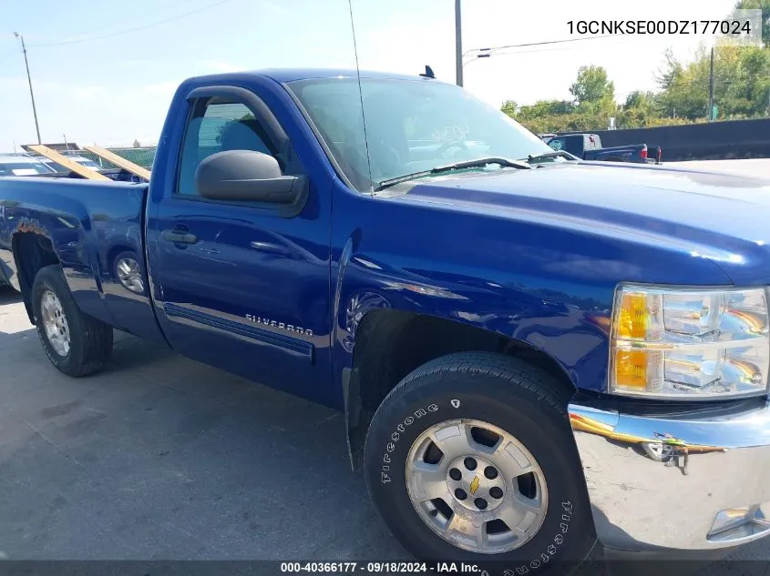 2013 Chevrolet Silverado 1500 Lt VIN: 1GCNKSE00DZ177024 Lot: 40366177