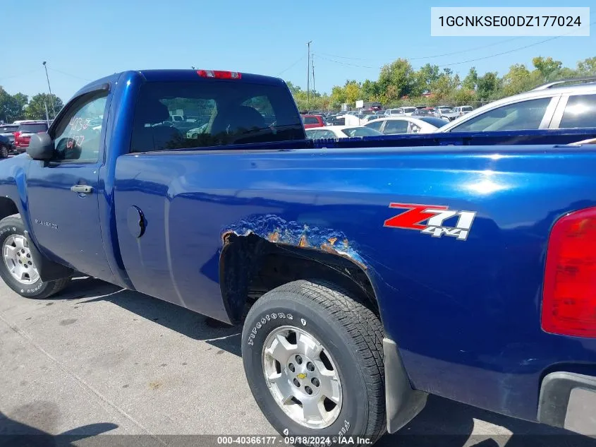 1GCNKSE00DZ177024 2013 Chevrolet Silverado 1500 Lt