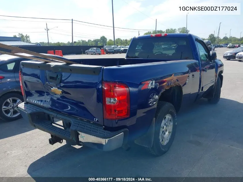 2013 Chevrolet Silverado 1500 Lt VIN: 1GCNKSE00DZ177024 Lot: 40366177