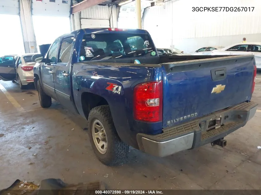 3GCPKSE77DG267017 2013 Chevrolet Silverado 1500 Lt