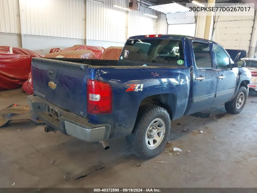 3GCPKSE77DG267017 2013 Chevrolet Silverado 1500 Lt