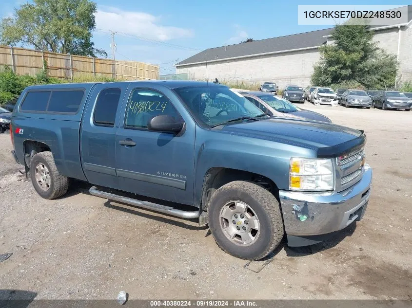 2013 Chevrolet Silverado 1500 Lt VIN: 1GCRKSE70DZ248530 Lot: 40380224