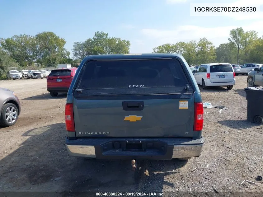 2013 Chevrolet Silverado 1500 Lt VIN: 1GCRKSE70DZ248530 Lot: 40380224