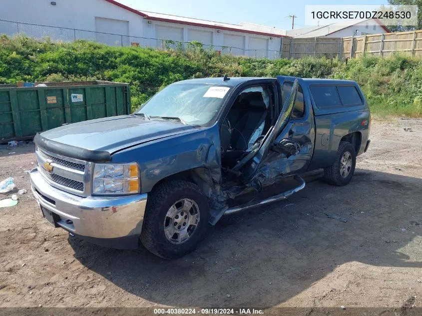 2013 Chevrolet Silverado 1500 Lt VIN: 1GCRKSE70DZ248530 Lot: 40380224