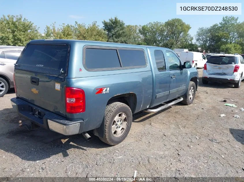 2013 Chevrolet Silverado 1500 Lt VIN: 1GCRKSE70DZ248530 Lot: 40380224