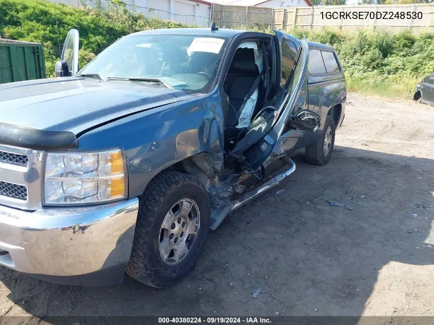 2013 Chevrolet Silverado 1500 Lt VIN: 1GCRKSE70DZ248530 Lot: 40380224