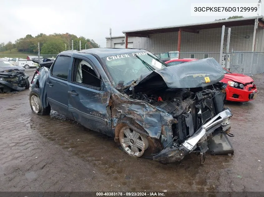 3GCPKSE76DG129999 2013 Chevrolet Silverado K1500 Lt