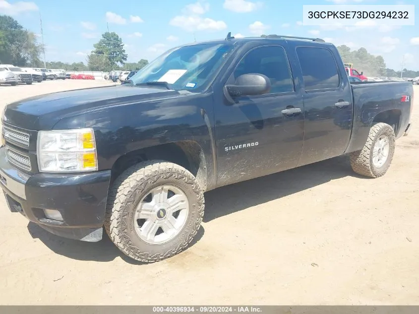 2013 Chevrolet Silverado 1500 Lt VIN: 3GCPKSE73DG294232 Lot: 40396934