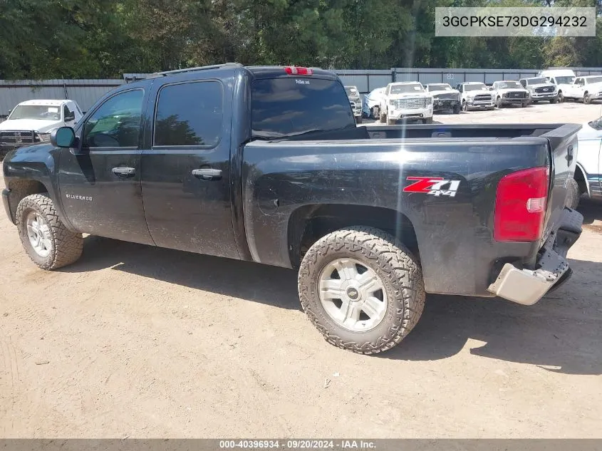 2013 Chevrolet Silverado 1500 Lt VIN: 3GCPKSE73DG294232 Lot: 40396934