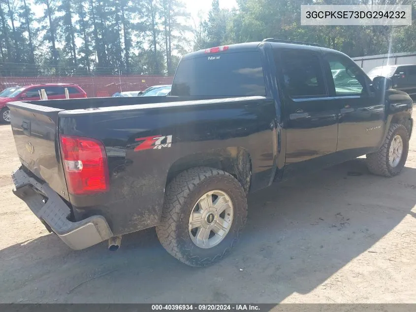 2013 Chevrolet Silverado 1500 Lt VIN: 3GCPKSE73DG294232 Lot: 40396934