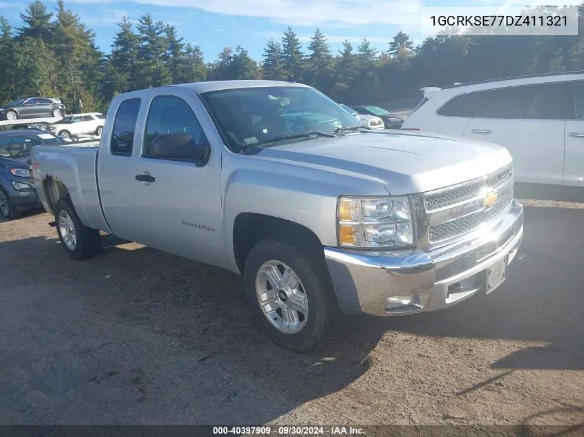 1GCRKSE77DZ411321 2013 Chevrolet Silverado 1500 Lt