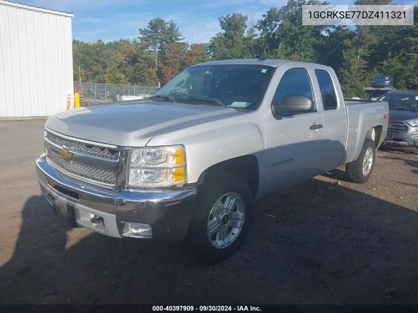 1GCRKSE77DZ411321 2013 Chevrolet Silverado 1500 Lt