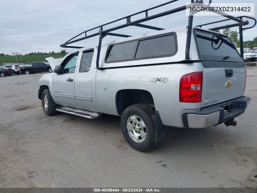 2013 Chevrolet Silverado K1500 Lt VIN: 1GCRKSE7XDZ314422 Lot: 40398444