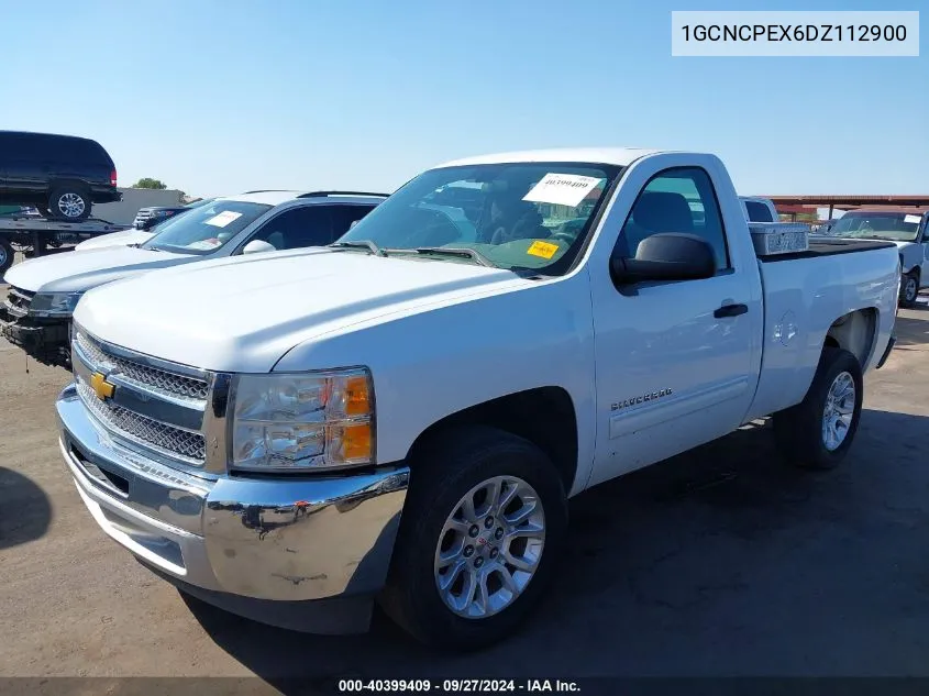 2013 Chevrolet Silverado 1500 Work Truck VIN: 1GCNCPEX6DZ112900 Lot: 40399409