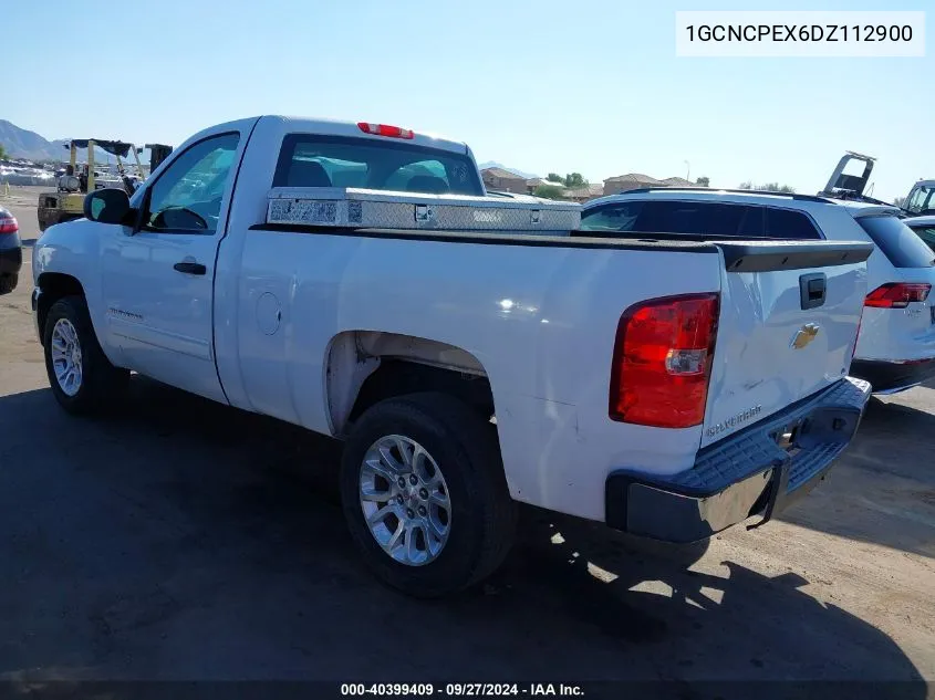 2013 Chevrolet Silverado 1500 Work Truck VIN: 1GCNCPEX6DZ112900 Lot: 40399409