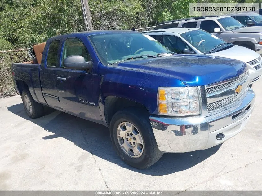 2013 Chevrolet Silverado 1500 Lt VIN: 1GCRCSE00DZ387170 Lot: 40400389