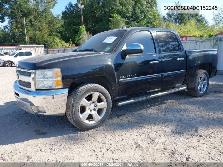 2013 Chevrolet Silverado C1500 Lt VIN: 3GCPCSE04DG152245 Lot: 40402077