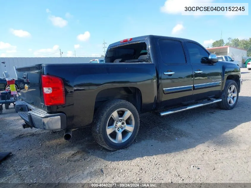 2013 Chevrolet Silverado C1500 Lt VIN: 3GCPCSE04DG152245 Lot: 40402077