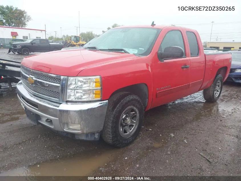 2013 Chevrolet Silverado 1500 Lt VIN: 1GCRKSE72DZ350265 Lot: 40402928