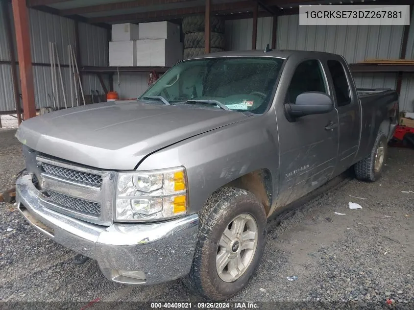 1GCRKSE73DZ267881 2013 Chevrolet Silverado 1500 Lt