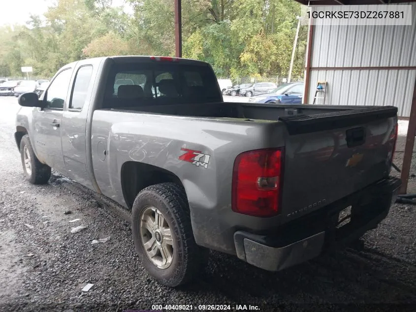 1GCRKSE73DZ267881 2013 Chevrolet Silverado 1500 Lt