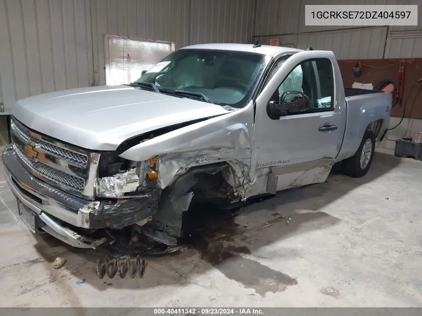 1GCRKSE72DZ404597 2013 Chevrolet Silverado K1500 Lt