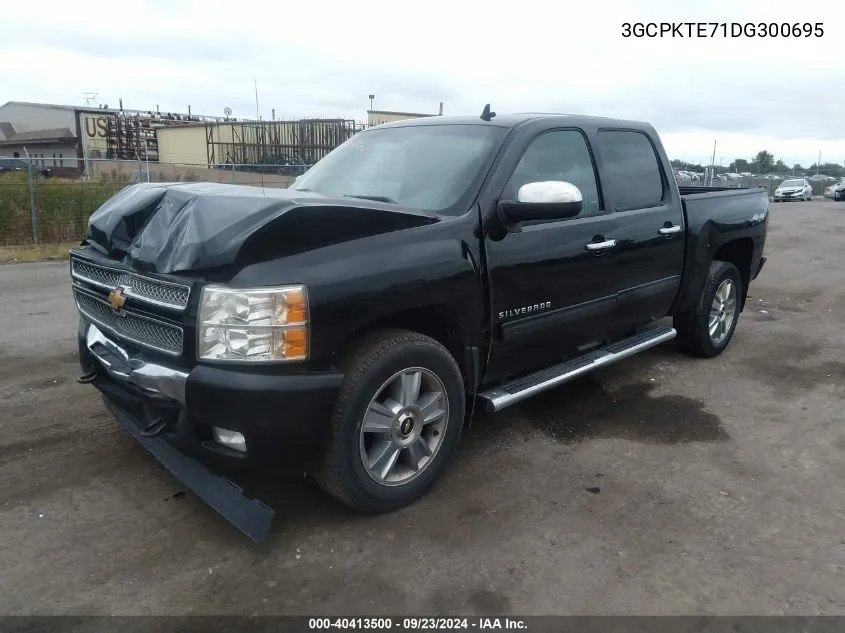 2013 Chevrolet Silverado 1500 Ltz VIN: 3GCPKTE71DG300695 Lot: 40413500