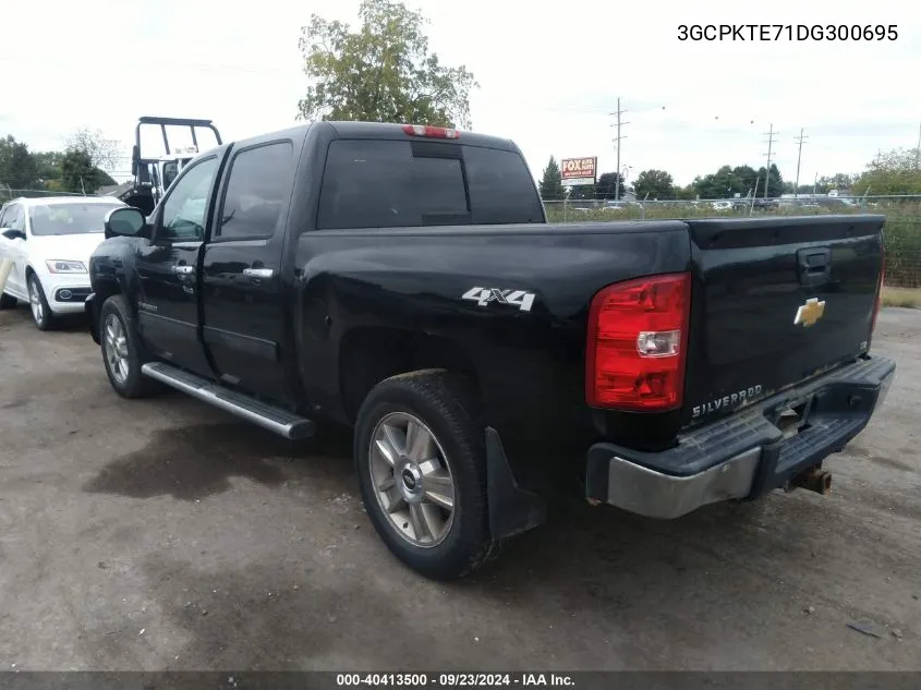 2013 Chevrolet Silverado 1500 Ltz VIN: 3GCPKTE71DG300695 Lot: 40413500