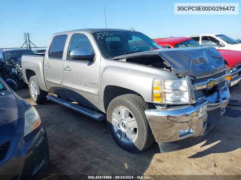 2013 Chevrolet Silverado C1500 Lt VIN: 3GCPCSE00DG296472 Lot: 40415966