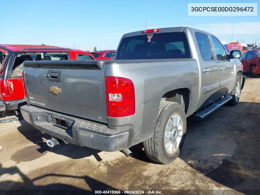 2013 Chevrolet Silverado C1500 Lt VIN: 3GCPCSE00DG296472 Lot: 40415966