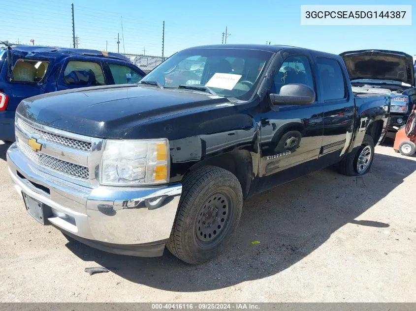 2013 Chevrolet Silverado 1500 Lt VIN: 3GCPCSEA5DG144387 Lot: 40416116