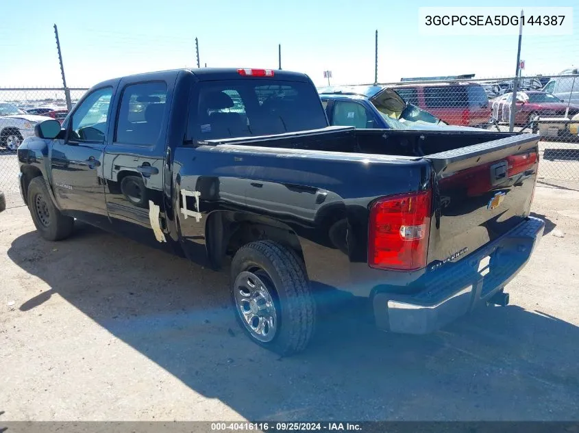 2013 Chevrolet Silverado 1500 Lt VIN: 3GCPCSEA5DG144387 Lot: 40416116